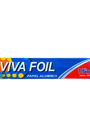 Papel aluminio 18” x 500 pies