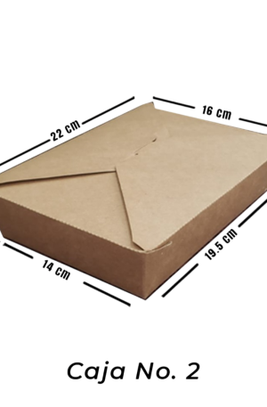 Caja para Alimentos No. 2