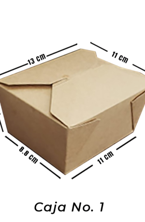 Caja para Alimentos No. 1