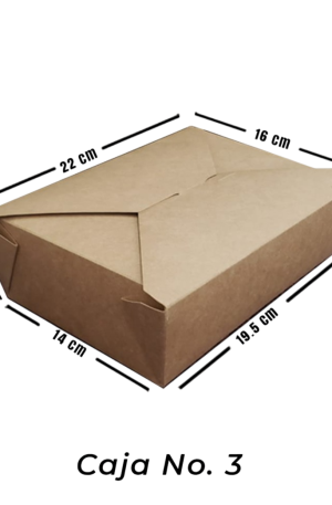 Caja para Alimentos No. 3
