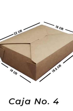Caja para Alimentos No. 4