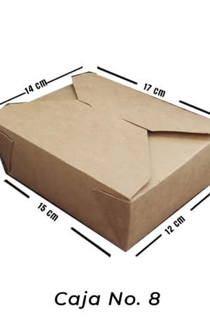 Caja para Alimentos No. 8