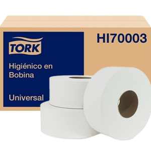 Papel higienico 1/una hoja 400 mt