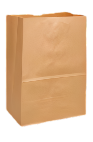 Bolsa Kraft fondo CUADRADO 16Lb