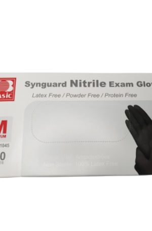 Guante de Nitrilo Negro Talla M