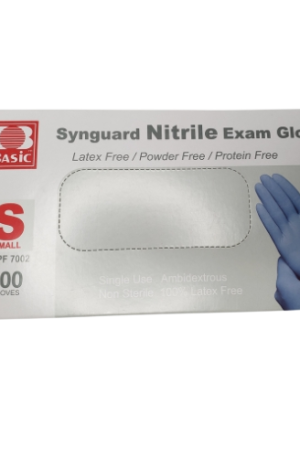Guante de Nitrilo Azul Talla S