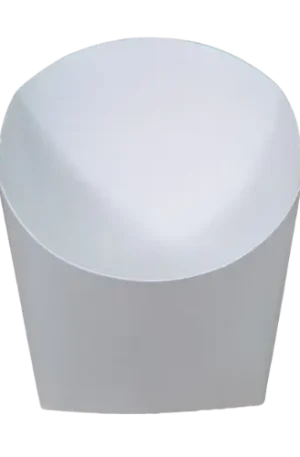 Caja para papa mediana Blanca