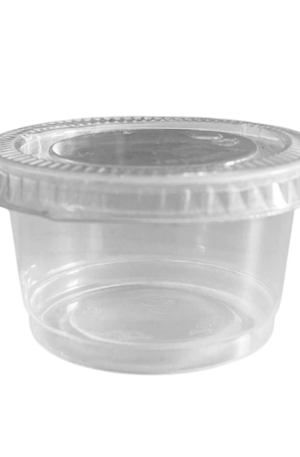 Envase/Vasito Souffle Transparente 3.25 oz