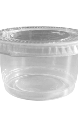 Envase/Vasito Souffle Transparente 5.5 oz