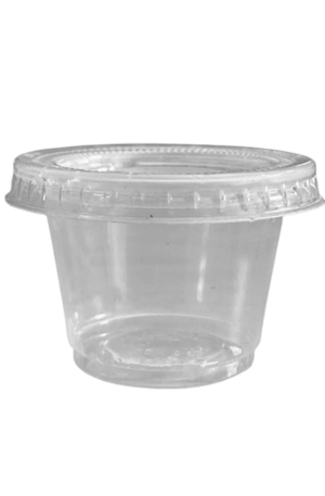 Envase/Vasito Souffle Transparente 1 oz