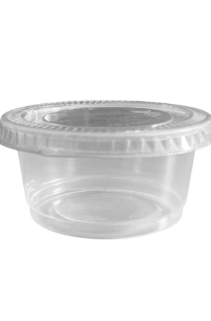 Envase/Vasito Souffle Transparente 2 oz