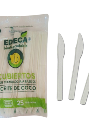 Cuchillo Edeca Biodegradable