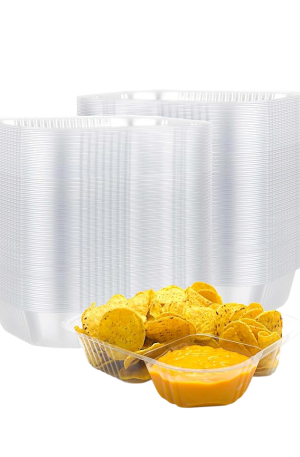 Bandeja Transparente para Nachos