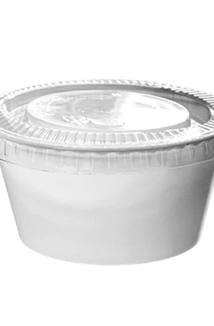 Envase/Vasito Souffle 2 oz Blanco