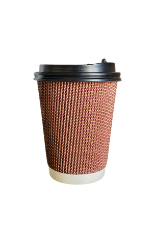 Vaso 8 oz Corrugado Café