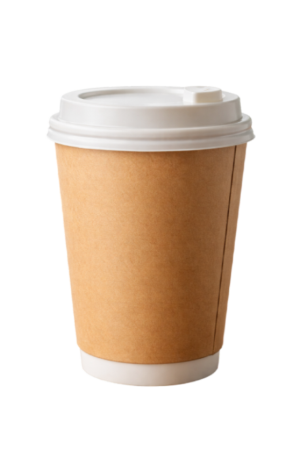 Vaso 8 oz Kraft Doble Pared
